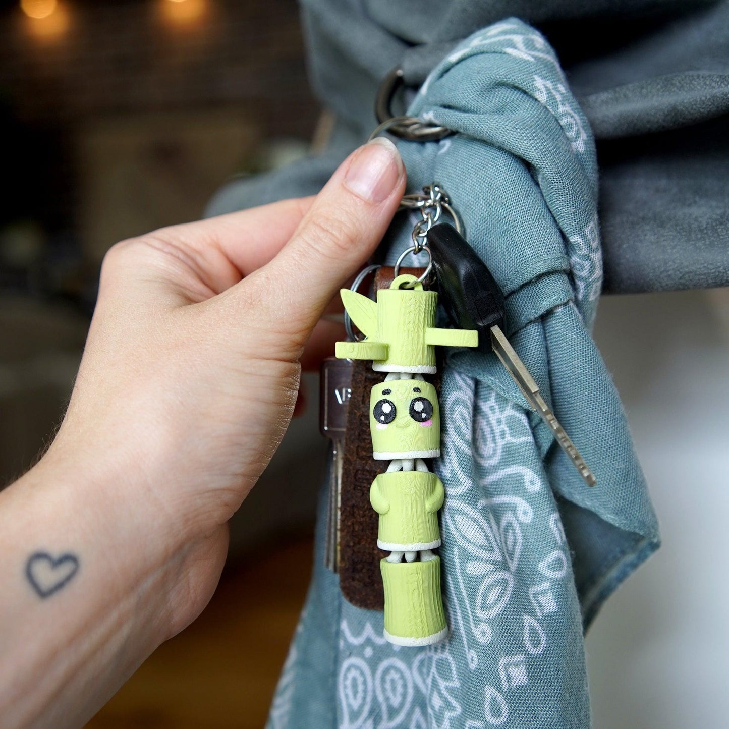 Bamboo Buddies – Paire de jouets magnétiques à tenir en main