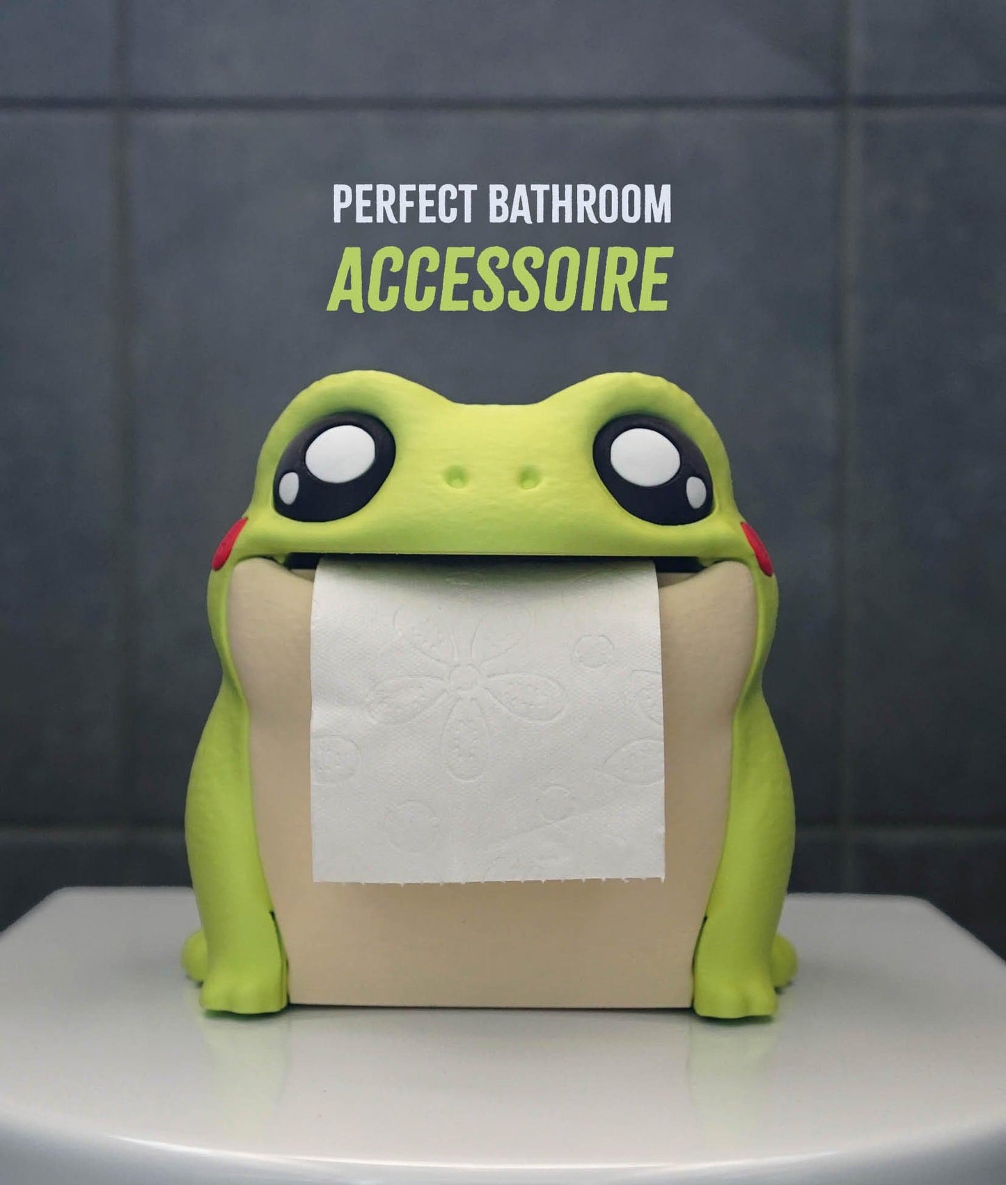 Frodrick la grenouille - Porte-papier toilette