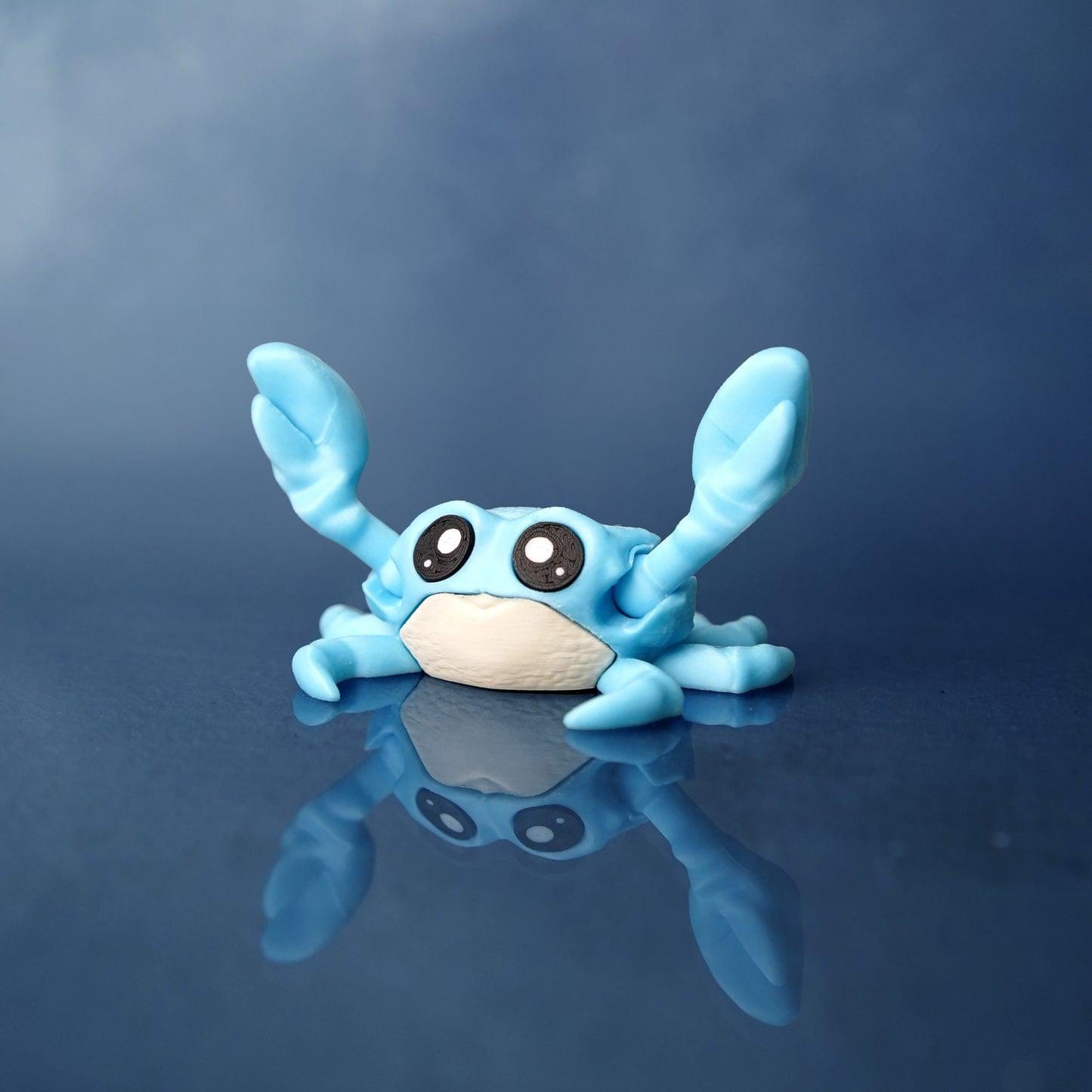 Charlie le crabe réconfortant - Porte-notes et pince photo