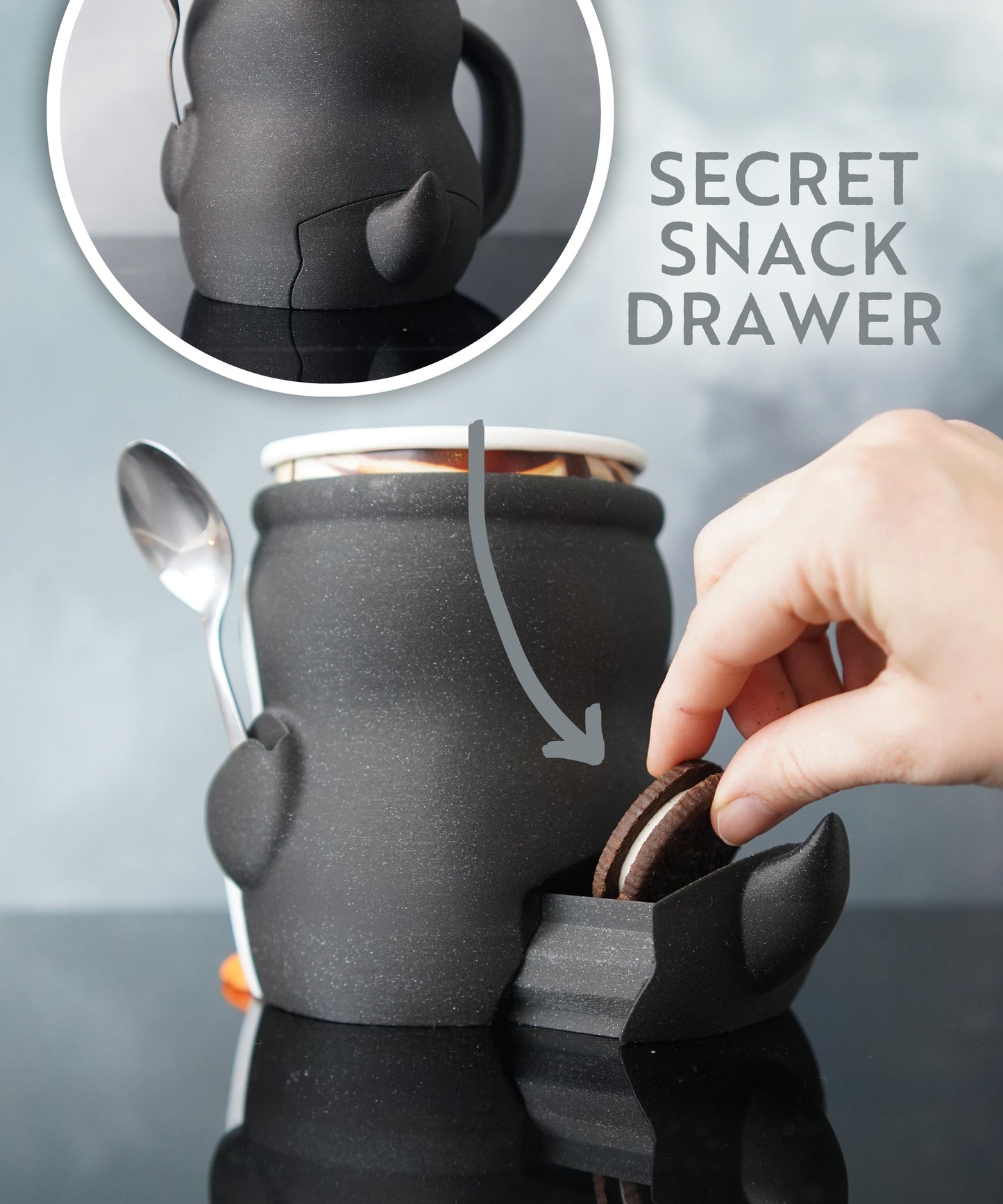 Pebbles le pingouin – Porte-pinte de glace imprimé en 3D