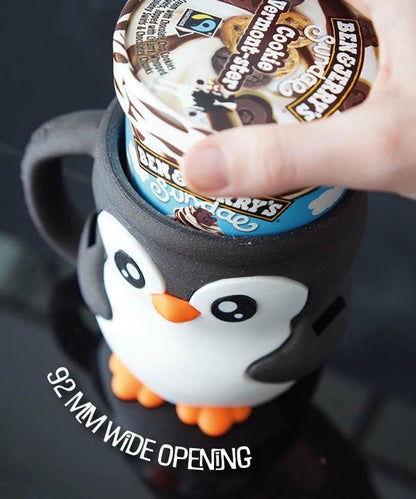 Pebbles le pingouin – Porte-pinte de glace imprimé en 3D