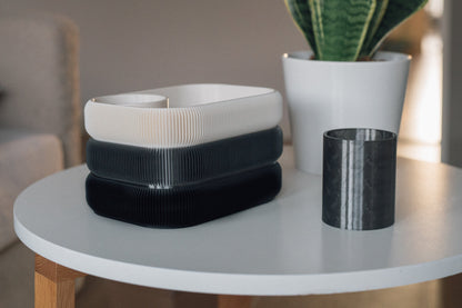 Organisateur STACKSEY – Plateau rotatif minimaliste à 3 niveaux