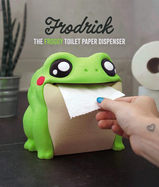 Frodrick la grenouille - Porte-papier toilette
